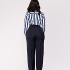 Navy and White Striped Shirt - Image 5